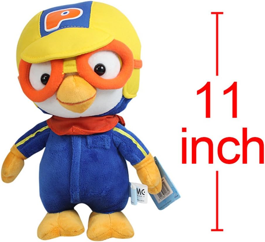 Korea Stuffed Anime Plush Doll Toy Penguin Pororo (Pororo)Kids Christmas Gift 1pcs 28cm 11"