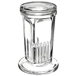 Coplin Staining Jar, 5-Slide Capacity, Glass