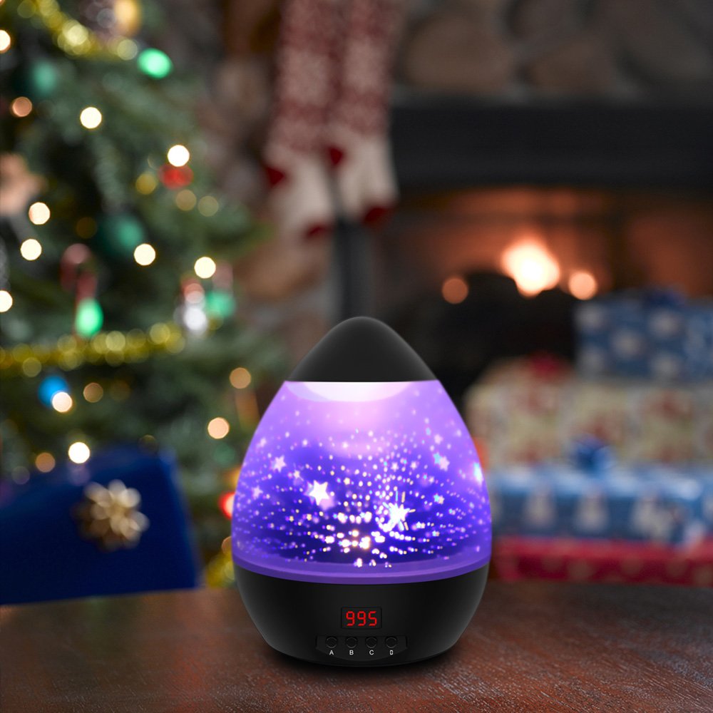 Star Projector, LBell Newest Star Sky Baby Night Light-360 Degree