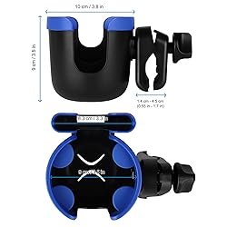 Accmor Stroller Cup Holder with Phone Holder, Bike