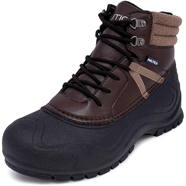 Amazon.com: Nautica Mens Duck Boots - Waterproof Shell With  display picture 3