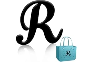 ZEOXUER Letter Charms for Bogg Bag, Decorative Bogg Bag Letter Charms, Lettering Accessories, Bogg Bag Charm Insert Lettering, Alphabet 3D Letters for Personalizing Handbag DIY