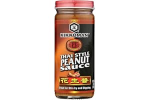 KIKKOMAN 220523 Sauce Peanut Thai Style, 9 oz.