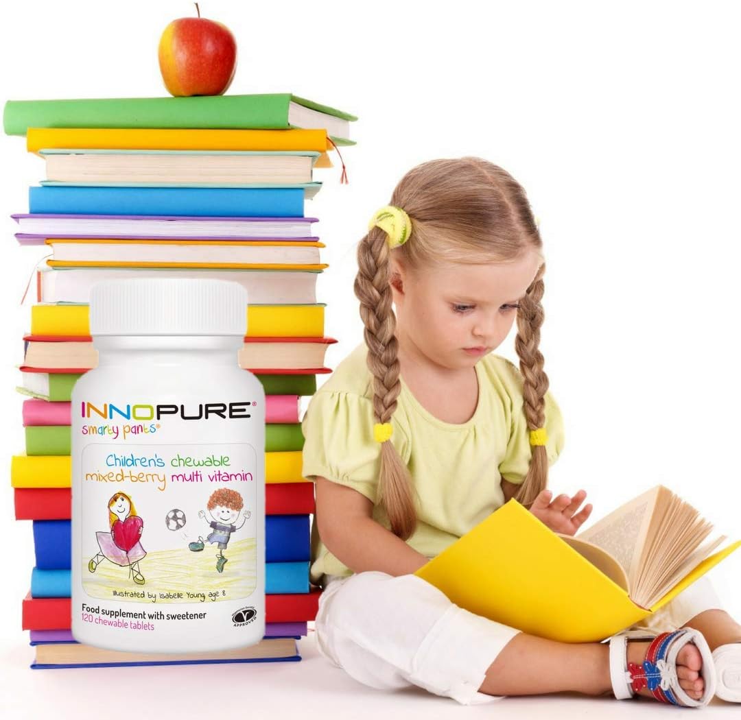 SmartyPants® 120 Vegan Chewable Kids Multivitamin Tablets, All B Vitamins, Vitamins D - Image 4