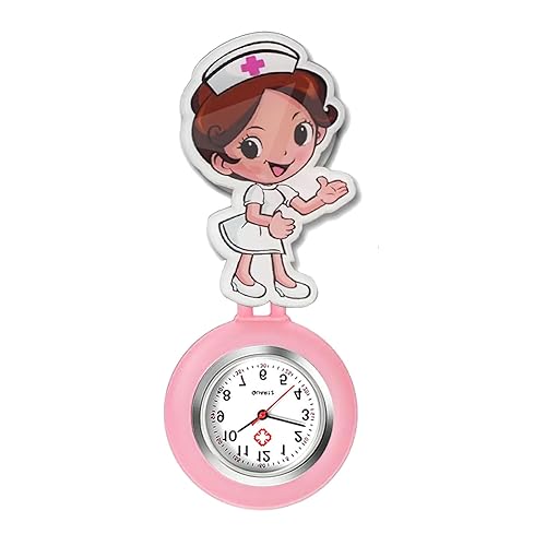 AGEN KGEN Nurse Watch for Nurses Doctors Clip on Hanging Nurse