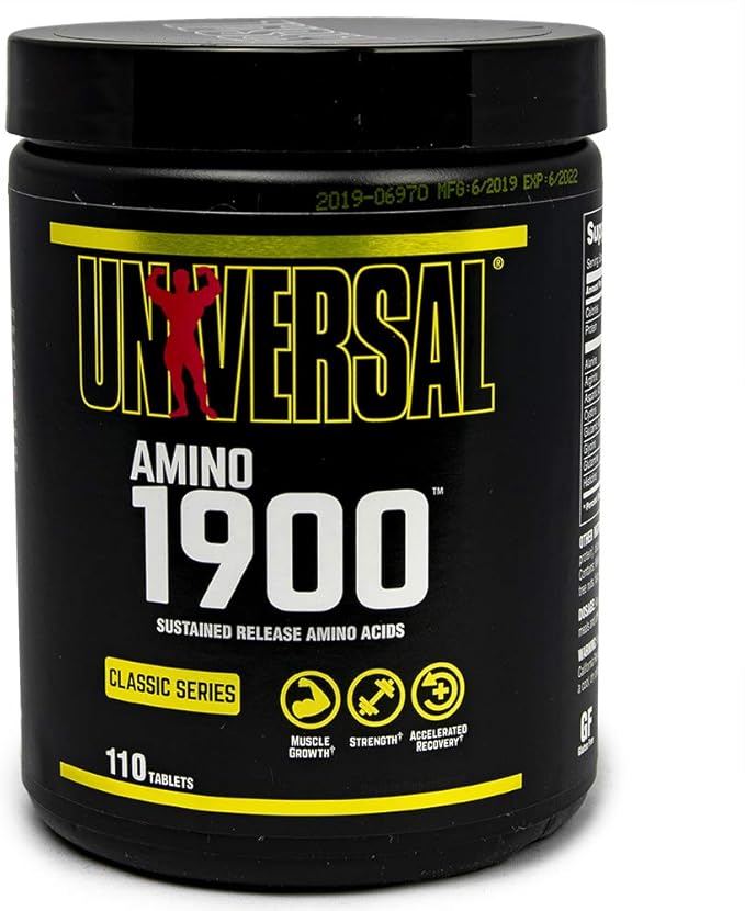 Amino 1900 110 Tabs Health Personal Care Amazon Com