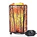 Natural Himalayan Salt Lamp,Air Purifying Pink Salt Rock Lamp Night Light in Forest Design Metal Basket with Dimmer Switch (4.1 x 6.5 4.4-5lbs),25Watt Bulbs & ETL Cord (Pink)