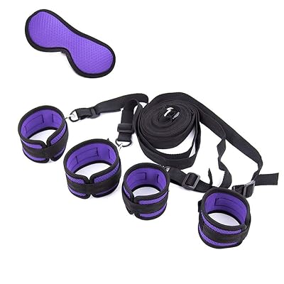 Bedroom Rope Straps, Adjustable Size Fit Almost Any Size Mattress and All People, black