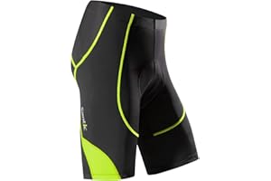 Santic Men's Cycling Shorts Padded Bicycle Riding Pants Bike Biking Clothes Cycle Wear Tights