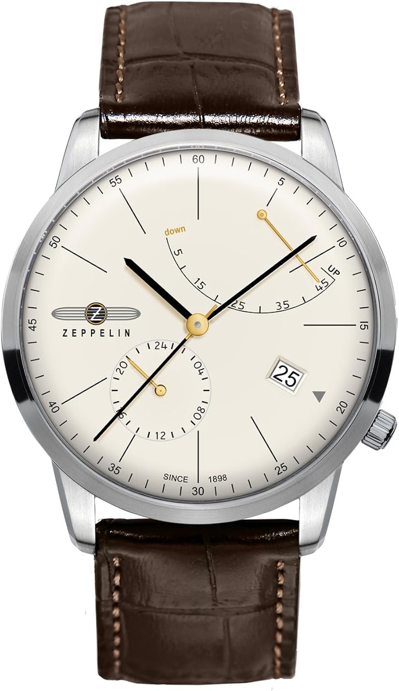Graf Zeppelin LZ129 Flatline Automatic Watch with Power