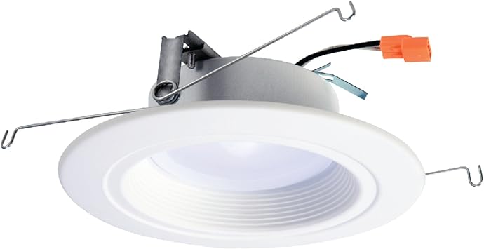 Halo Rl 5 In And 6 In Matte White Integrated Led Recessed