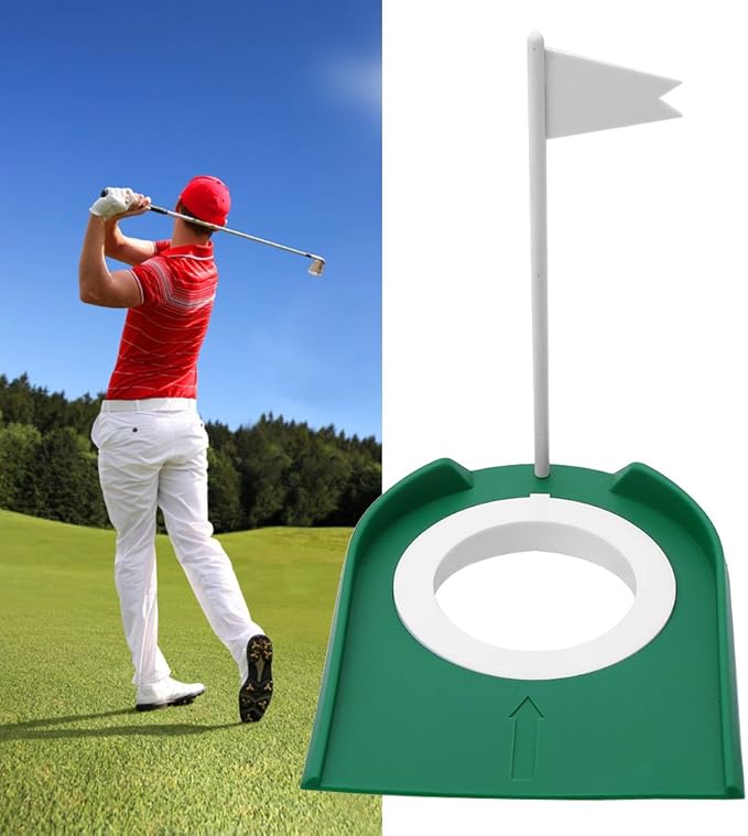 SOONHUA Golf Plastic Putting Disc Practice Disc Mat/Green