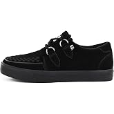 TUK Suede Creeper Sneaker Shoes for Women and Men, D Ring Lace Up Shoes
