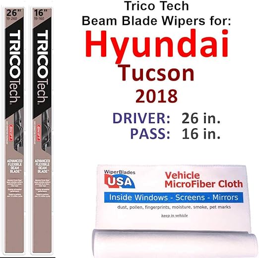 2018 hyundai tucson wiper blades