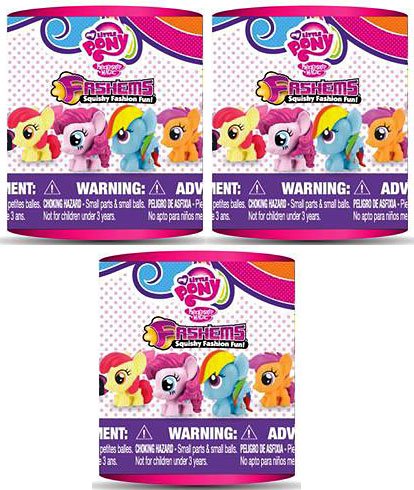 My Little Pony Fash Ems Series 3 Blind Pack Capsule - 3 Pack (3 Capsules per order) ... by Enter