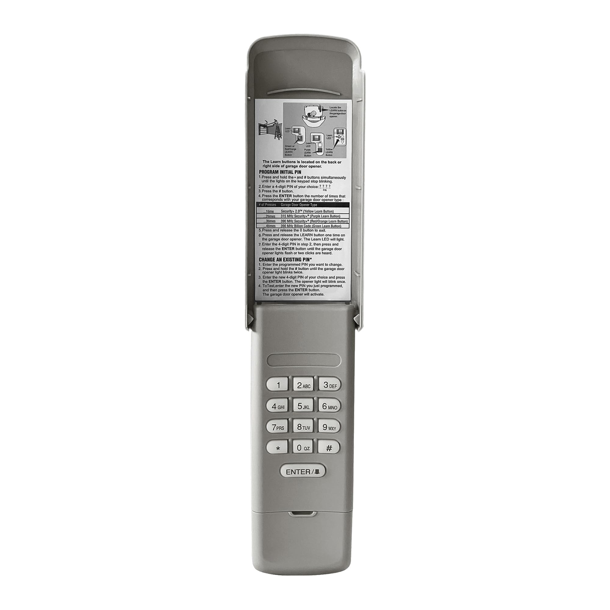 Photo 1 of 1 for 940EV-P2 940ESTD Universal Chamberlain Garage Door Opener Keypad, 3-Year-Warranty