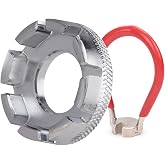 LETUSPORT Bike Spoke Adjustment Wrench Bicycle Rim Truing Tool Set of 2