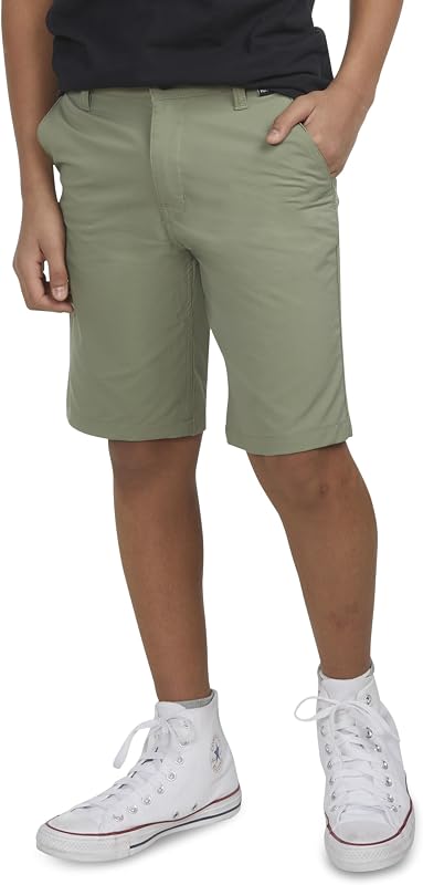 Garçon 81307 Shorts Vert,8-9 Ans