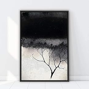 signwin Framed Canvas Wall Art Abstract Trees Canvas...