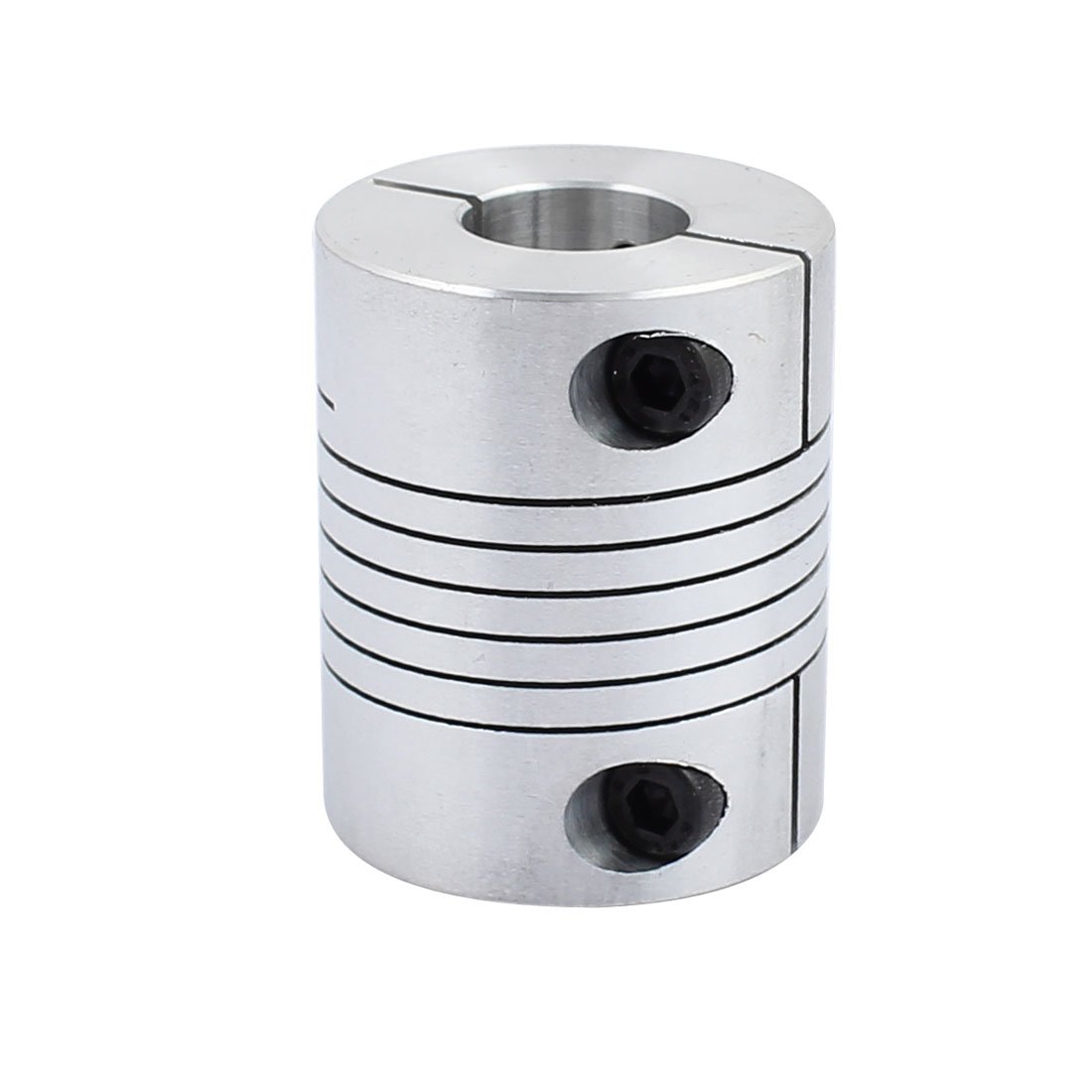 sourcing map 14mm to 16mm Shaft Coupling 40mm Length 32mm Diameter Stepper Motor Coupler Aluminum Alloy Joint Connector for 3D Printer CNC Machine DIY Encoder