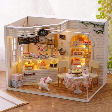 handmade wooden dolls house