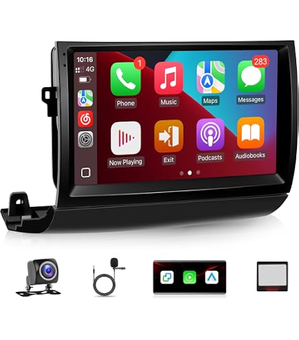 Amazon.com: 9 inch 8Core 4G+64G Android 15 Car Stereo Radio for