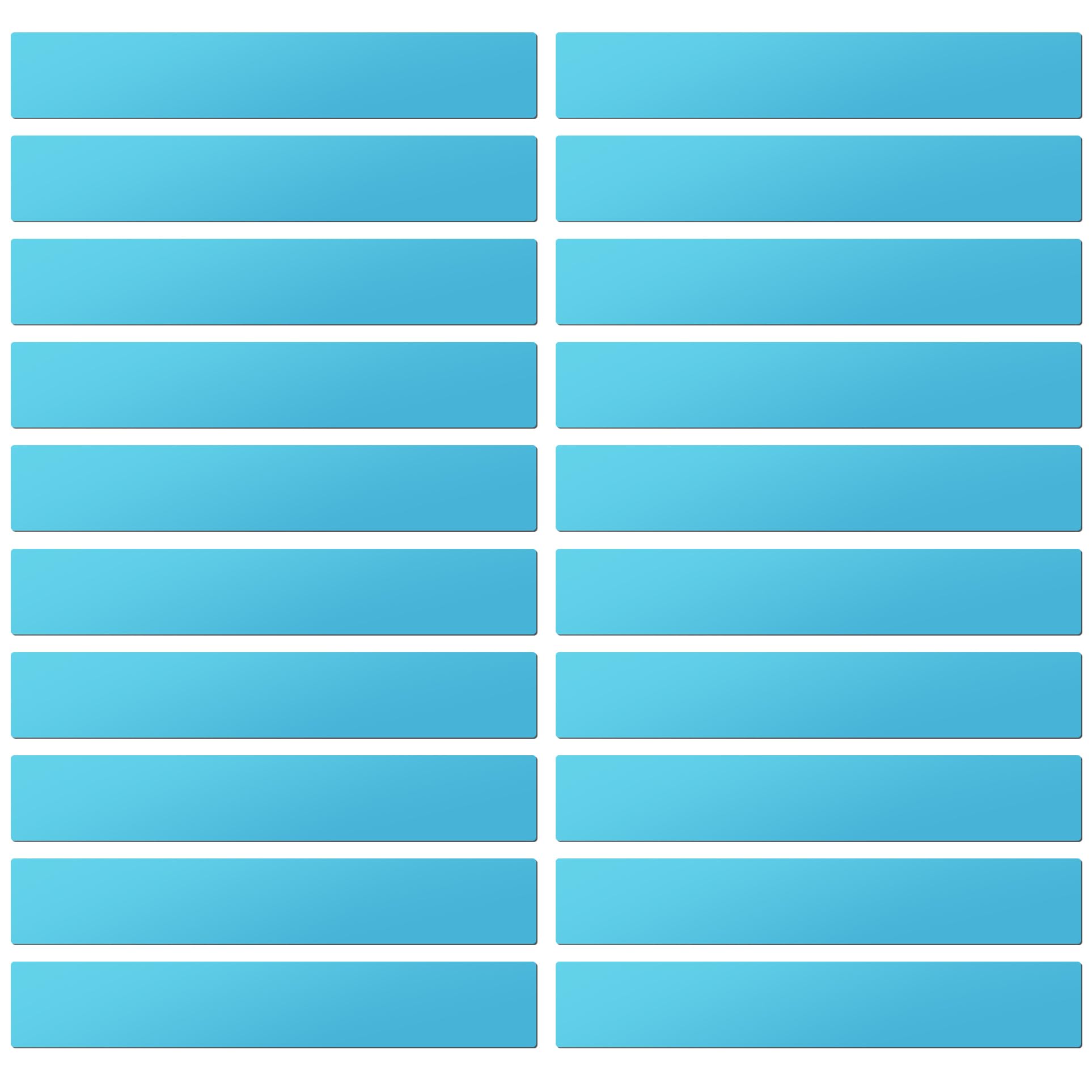 LLPT Dry Erase Magnetic Strips | 20 Pcs | 2.5CM x 30CM | Blank Writable Magnet | Reusable Sticky Labels and Stickers Notes | for Whiteboard Locker Classroom (DMS11220BL) | Blue