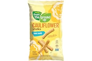 REAL FOOD FROM THE GROUND UP From The Ground Up Stalk Caulflower Sea Salt 4 OZ