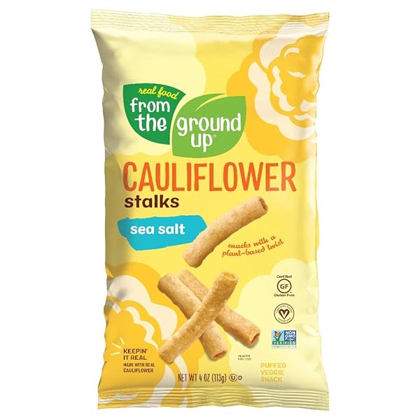 FROM THE GROUND UP SEA SALT CAULIFLOWER STALKS,...