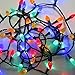 Led Christmas Multi Color Lights 60 C6 Faceted LED Decorative String Light Set Indoor and Outdoor Use – Energy Efficient LED Bulbs with Green Wire, UL Listed Professional Grade by Holiday Essence