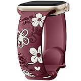 Witzon Cute Floral Band Compatible with Apple Watch