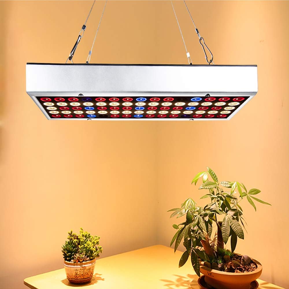 MITU LED Grow Light, Full Spectrum 25W 75LEDs Sunlike Plant Light/Lamps with IR & UV for Indoor Plant, Veg and Flower