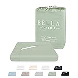 Bella Coterie Luxury Bamboo King Size Fitted Sheet