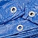 Grizzly Tarps by B-Air 14' x 20' Large Multi-Purpose Waterproof Heavy Duty Poly Tarp with Grommets Every 36