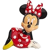 Minnie Mouse Piggy Bank for Girls – Kids Ceramic Piggy Bank with Rubber Stopper