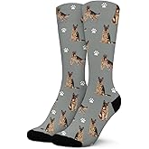 Funny Dog Crew Socks,Cute Dog Athletic Running Socks for Men Women