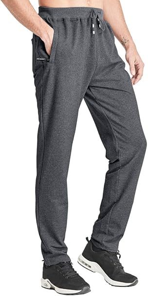 Amazon Bnokifin スポーツパンツ メンズ トレーニングパンツ ストレッチ スウェットパンツ フィットネス ジャージ ジムウェア 大きいサイズ 筋トレ ロングパンツ ランニング フィットネス トレーニング ロングパンツ 通販