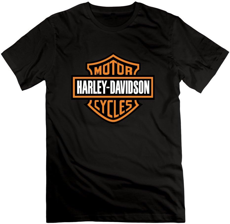 GabriHuff Designed Gray Men Popular Lightweight Harley Davidson Cotton T Shirt
