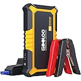 GOOLOO New GP2000 Jump Starter 2000A Car Starter Battery Pack (Up to 8.0L Gas, 6.0L Diesel Engine),12V Car Battery Charger Jumper Starter, Supersafe Portable Lithium Jump Box with USB Quick Charge