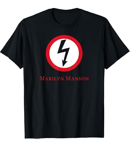 Amazon.com: Marilyn Manson Big Face Red Lips Official Graphic Tees