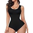 LAJERIN Women Shapewear Tummy Control Bodysuit for Sexy Seamless Butt Lifter Full Body Shaper Black Body Suits Slimming