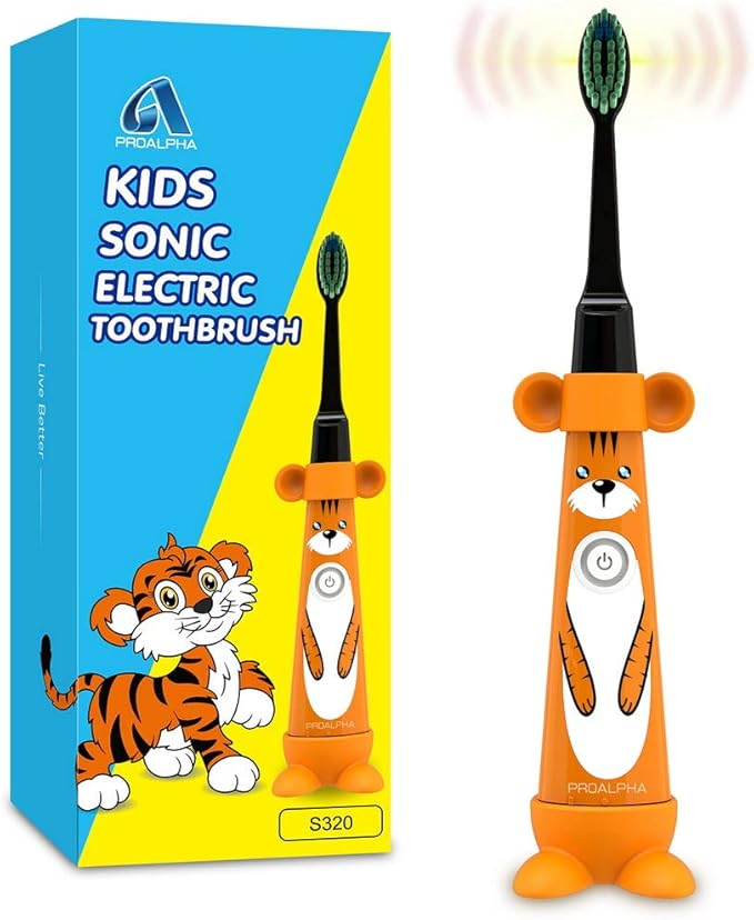 Sonic Kids Electric Toothbrushes for Toddlers,Children