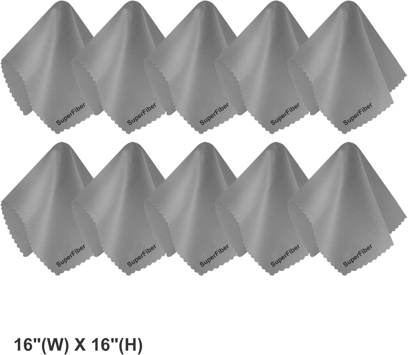 Lcd Tv Screens Cell Phone Ls Photography Microfiber 16 X 16 Gray Cleaning Cloths H Ipad Glasses Iphone Cameras W Eyeglasses 10 Pack Lgg0 Cleans Lenses Screens Electronics Cleaning Equipment Gmcambiental Com Br