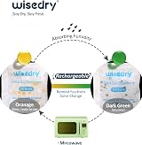wisedry Silica Gel Sachets 10g x 30 Packs Humidity Indicator Desiccant view 4