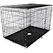 Precision Pet Products Two Door Great Crate Wire Dog Crate, 48 Inch, For Pets 90-125 lbs, With 5-Point Locking System