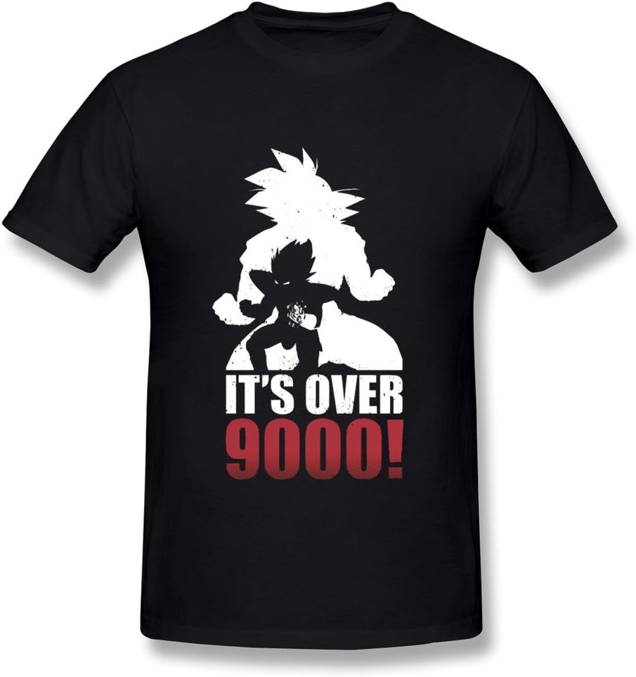 ZJNEW Men's Dragon Ball Z-It's Over 9000 T-Shirt