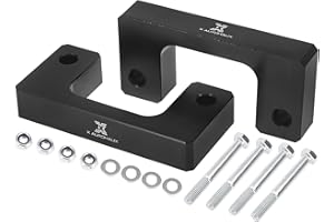 X AUTOHAUX 1.5 Inch Front Leveling Lift Kit Suspension Spring Strut Spacer Lift Spacers for Chevrolet Silverado 1500 for GMC 1500 2007-2019