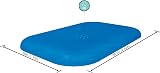 Bestway Rectangle Pool Cover 2.62m x 1.75m for Inflatable Family Pools view 3