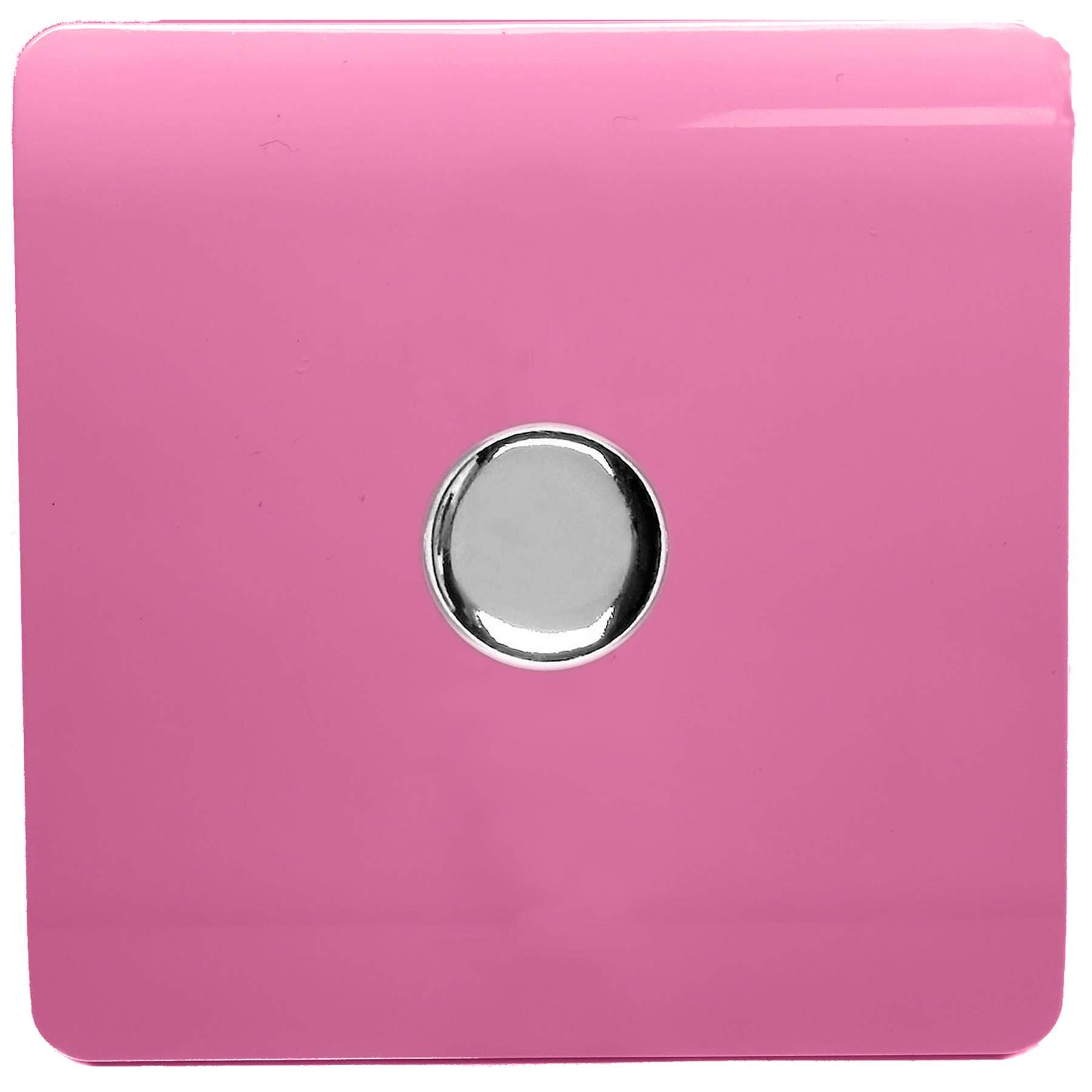 Trendi Artistic Modern Glossy Tactile 1 Gang 2 Way 120w LED Dimmer Switch
