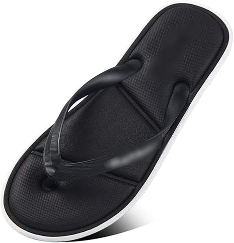 Amazon Co Jp ビーチサンダル 滑り止めと消臭 緩い性格 ゴム製スリッパ ビーチに最適 ホーム キッチン